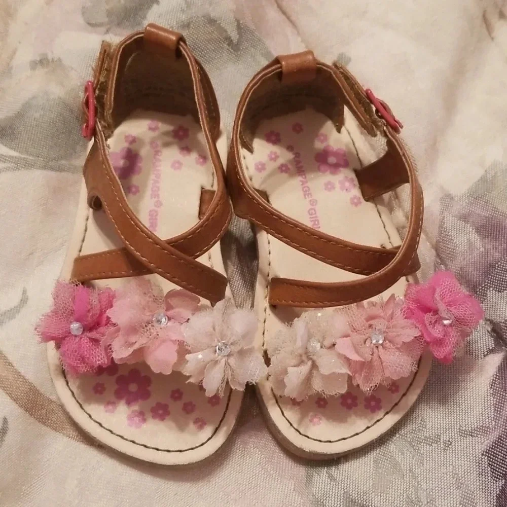 Rampage Toddler Girls Sandals 6